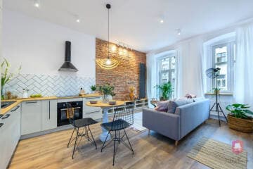 Wnętrze mieszkania w stylu CountryHouse w Łodzi - projekt Lilla Home